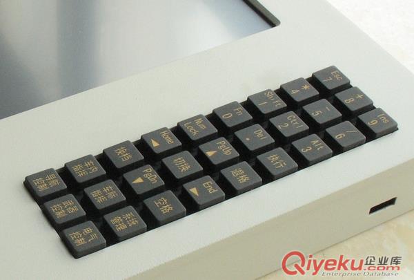 防油污貼膜工控電腦密封防塵防潮無風扇鋁定制1719工業觸摸一體機原始圖片3