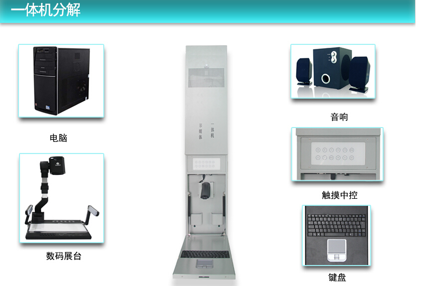 麥特新品IC卡刷卡式電子書包班班通壁掛多媒體一體機(jī)MAITE-9000T