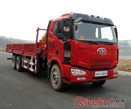 解放J6后雙橋三一隨車吊-13872888116原始圖片2