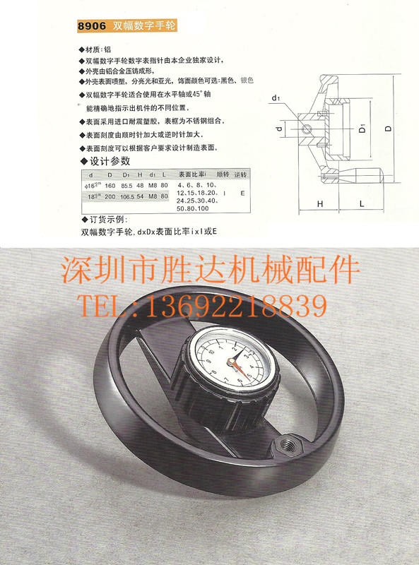 三幅数字手轮、圆轮数字手轮