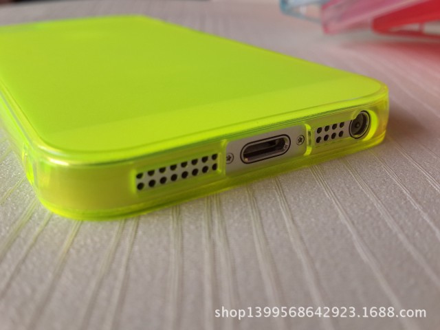 格式工廠供應iphone5 TPU布丁套，iphone 5S手機保護套，清水套