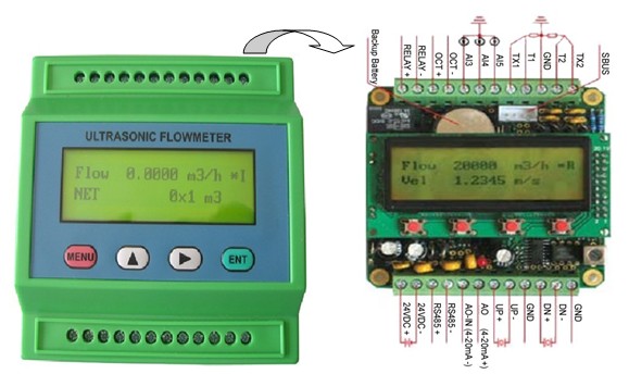 插入式超聲波流量計模塊