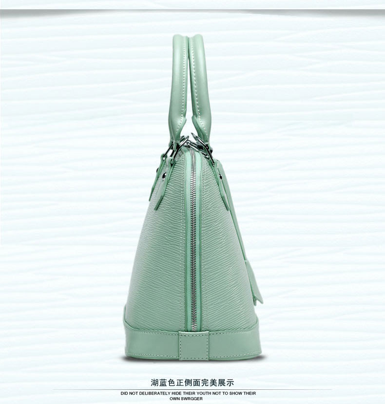 韓版潮zp女包歐美時(shí)尚品牌包包女士手提包牛皮貝殼包韓國(guó)女包原始圖片3