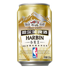 哈尔滨小麦王啤酒