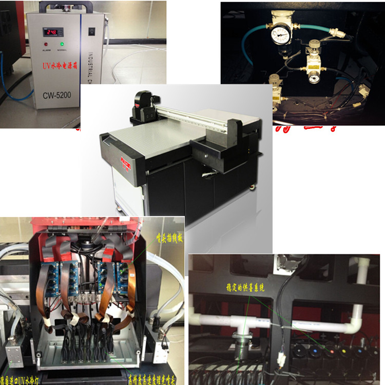 玻璃移门玻璃墙uv打印机工序简单效果很好