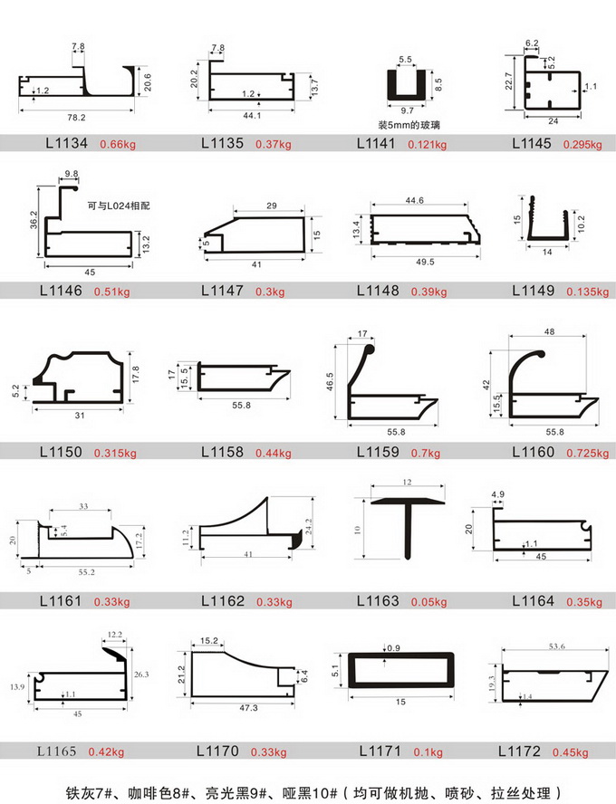 佛山專(zhuān)業(yè)生產(chǎn)家具鋁材原始圖片2
