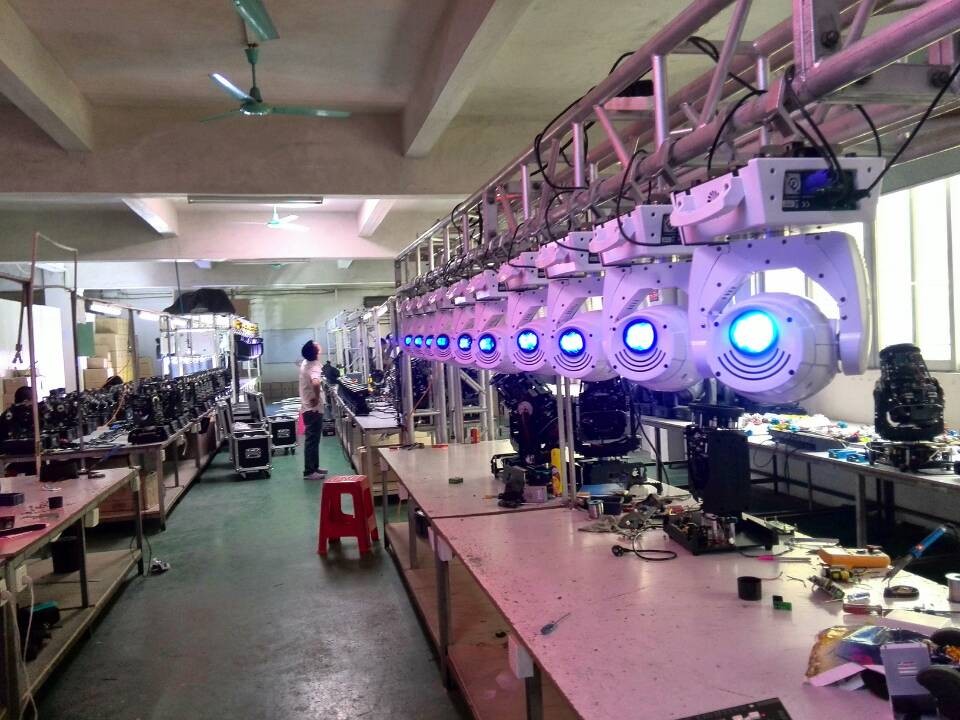 120W LED搖頭圖案燈染色原始圖片3