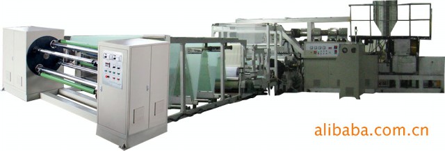供應帶壓紋片板材擠出成型機組塑料機械