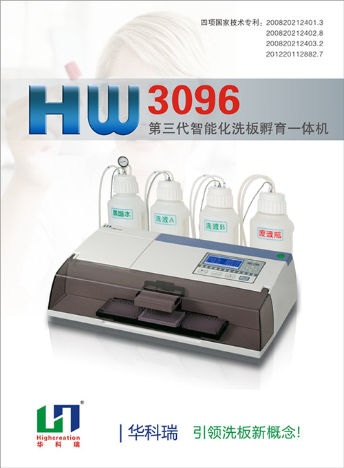 智能化酶標洗板機HW2096