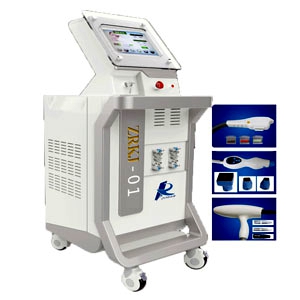 超能光電美療系統(tǒng)-多功能美容儀器-OPT|激光|電波拉皮為一體的大型多功能美容儀器