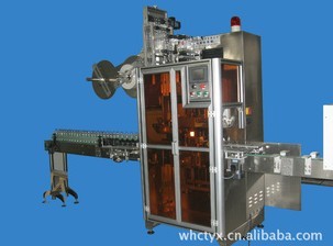 醬料香麻油瓶口瓶身套膜套標機