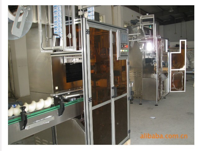 醬料香麻油瓶口瓶身套膜套標機