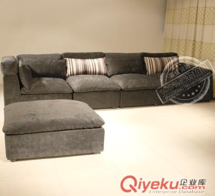 供應(yīng)轉(zhuǎn)角布藝沙發(fā)
