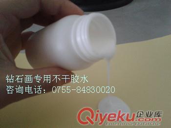 深圳乳白色鉆石畫絲印不干膠，油性不拉絲不干膠原始圖片2