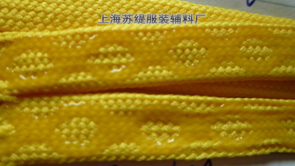 上海南京江蘇南通浙江杭州寧波織帶滴膠/硅膠織帶工廠現貨
