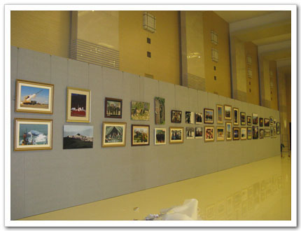 無縫展板租賃 北京無縫展板 掛畫展板 書畫專用展板