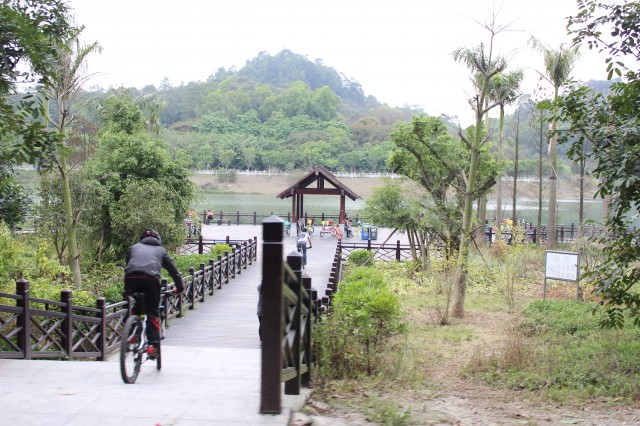 園區風景,大夫山燒烤場