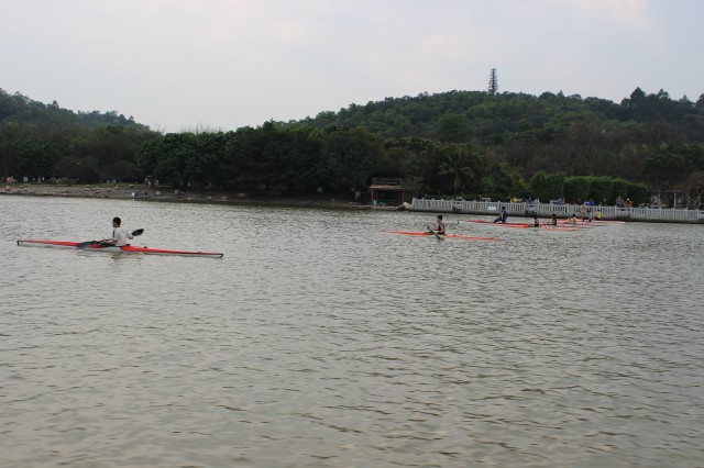 劃艇,廣州大夫山公園