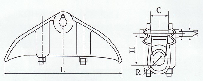 懸垂線夾,XGT-1,XGT-2,XGT-3,XGT-4,XGT-5,XGT-6,XGT系列