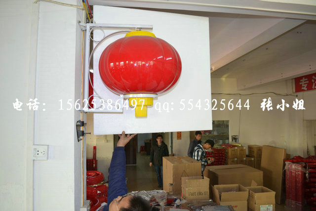 LED中國結路燈、路燈桿掛中國結迎新春、賀羊年路燈桿中國廠家
