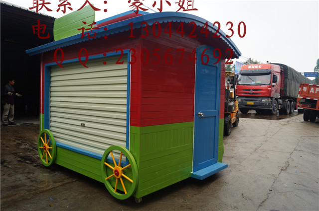 木制便當車湖北流動售貨車