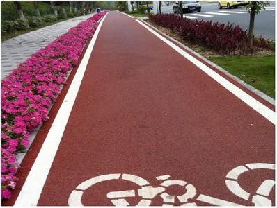 錦州市彩色瀝青掀起園林建設新浪潮