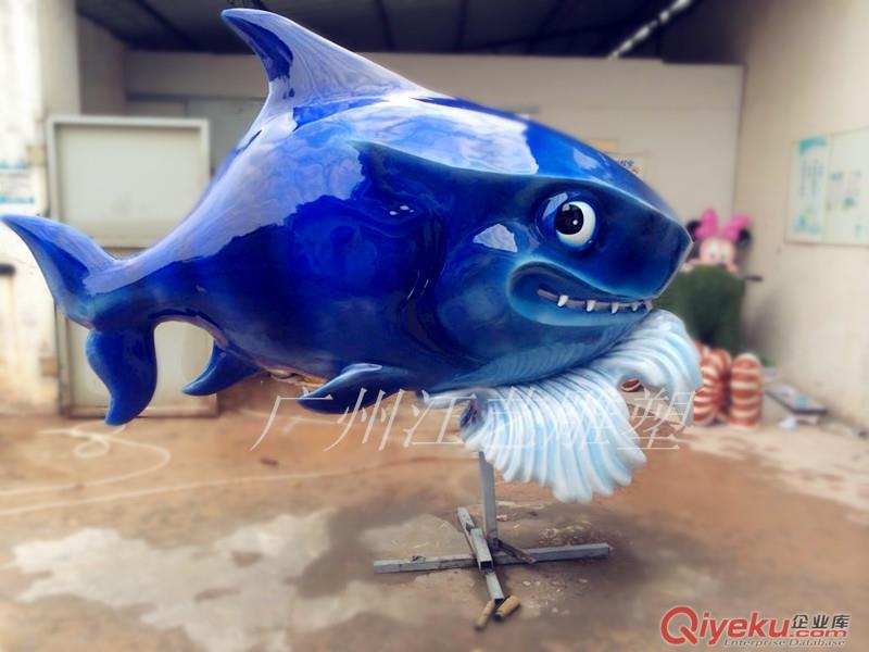 廣州雕塑工藝品廠/玻璃鋼海豚