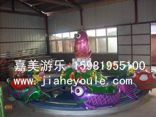 鯉魚跳龍門——嘉美游樂設備廠，新型游樂設備