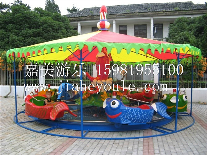 鯉魚跳龍門——嘉美游樂設備廠，新型游樂設備
