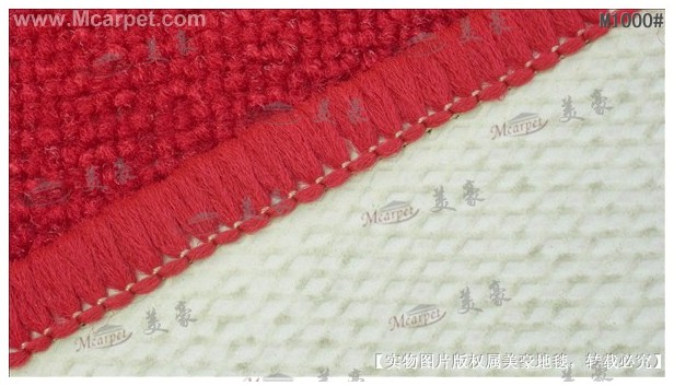 專業(yè)訂制禮品，形象，廣告尼龍圈絨地毯M1000原始圖片2
