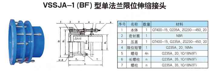     VSSJAFG(CF)型单法兰传力接头