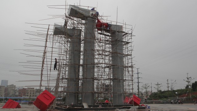 不銹鋼雕塑作品