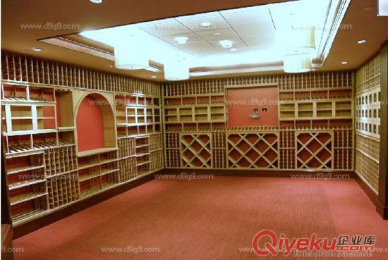 別墅酒窖儲存酒架、紅酒展示架原始圖片3