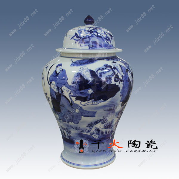 供應青花瓷罐子 青花瓷罐子價格 青花瓷罐子廠家原始圖片3