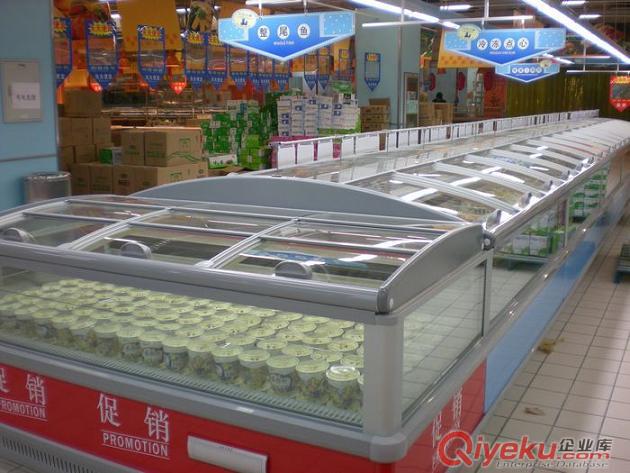 供應凱尼亞DK1.9WF雙出風島柜（帶玻璃蓋）  原始圖片3