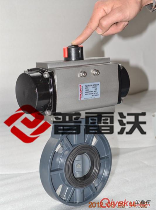 A型對夾電動塑料蝶閥