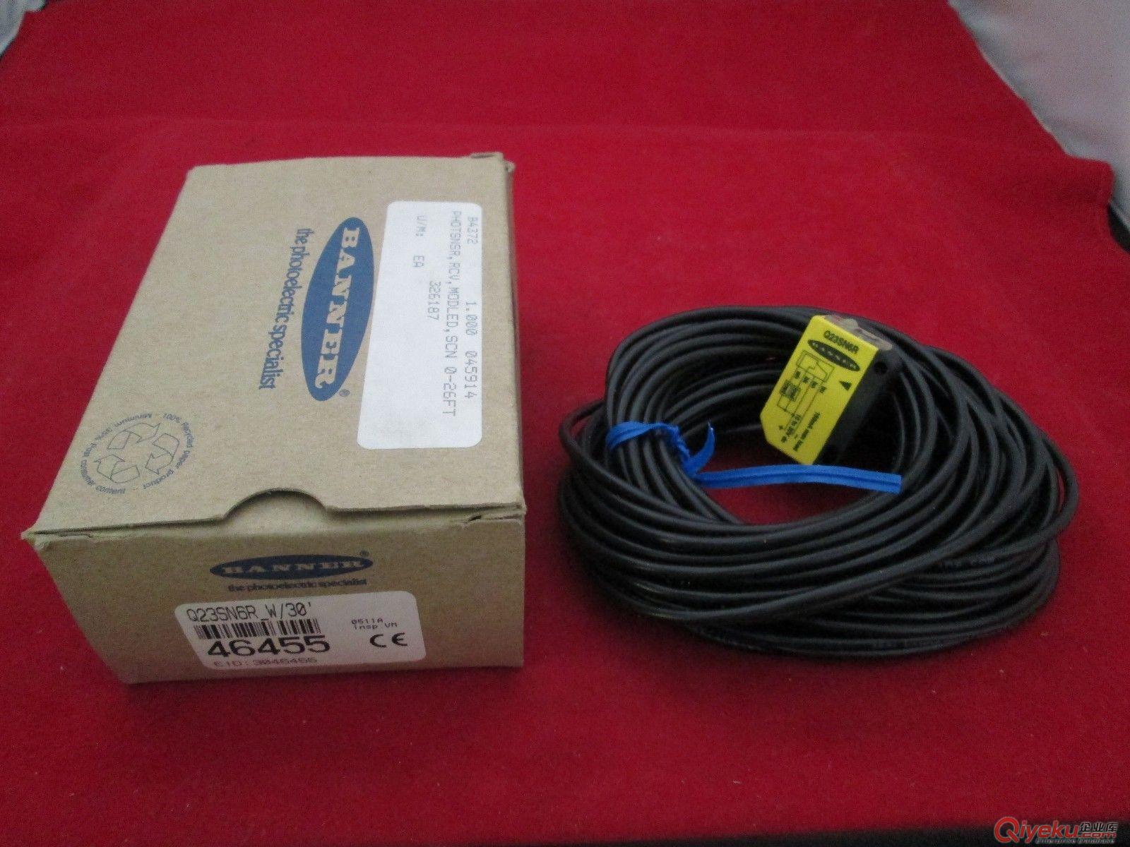 BANNER傳感器Q40AW3FF400Q1
