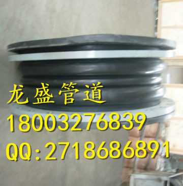 供應河北優質DN250mm管道抗壓橡膠軟接頭，減震器原始圖片2