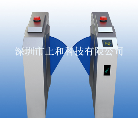 地鐵口翼形擋閘　雙機芯尖角弧形擋閘
