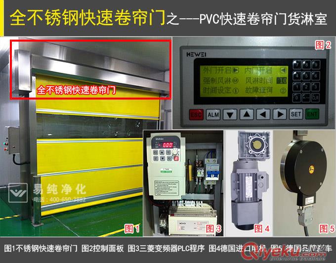 卷簾門貨淋室，快速門貨淋室，不銹鋼貨淋室