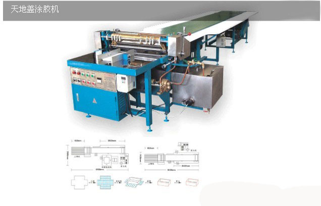 手動上紙上糊機，皮殼機，天地蓋盒成型機