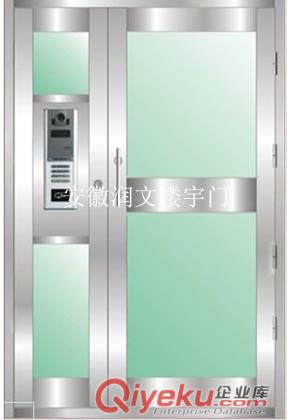 供應安徽潤文201不銹鋼樓宇門