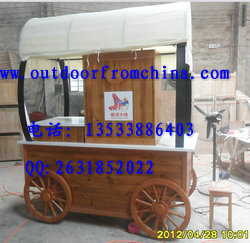 實木售貨車 景區售貨車 商業街售貨車 可移動售貨車