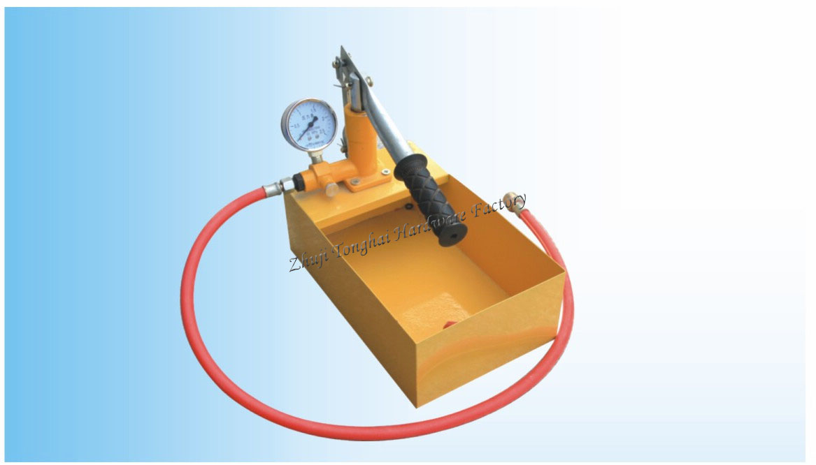 供應(yīng)程超牌  手動試壓泵 壓力可達0-25公斤 功能齊全