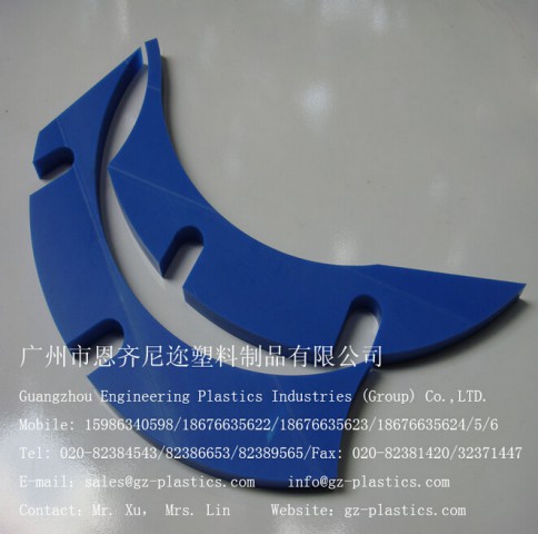 CNC加工含油尼龍異形件原始圖片2