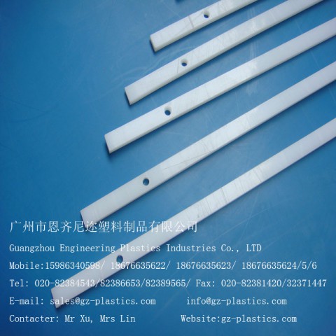 【專業CNC加工 】廣州廠家直銷超高分子聚乙烯白色導軌原始圖片2