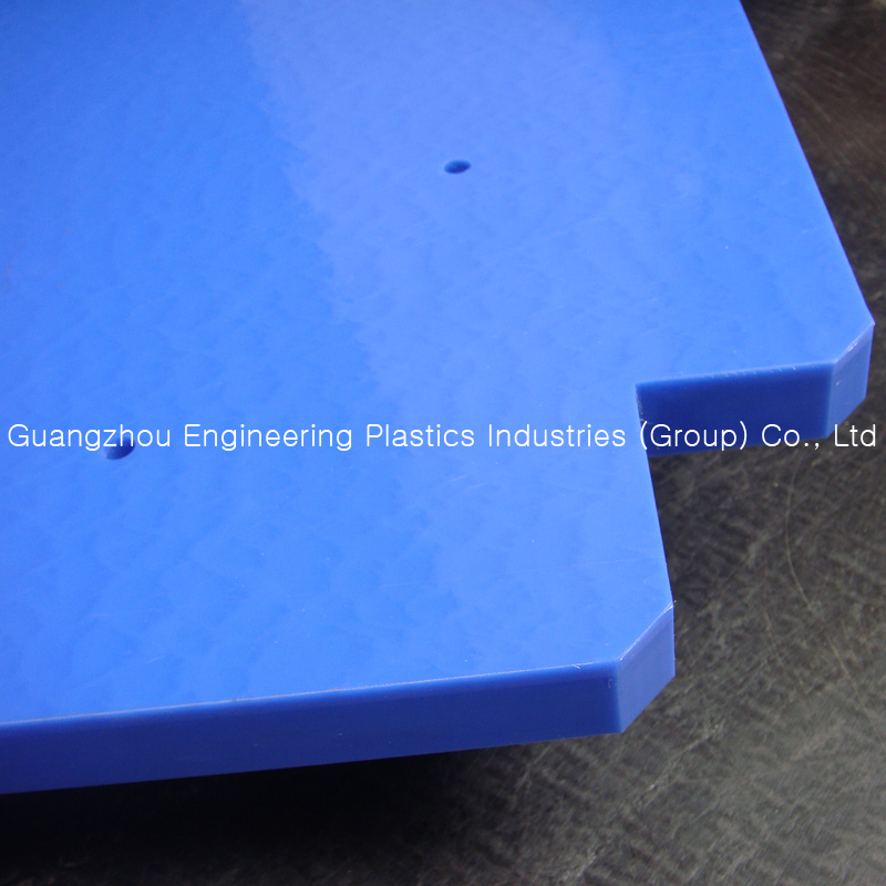 廣州廠家供應(yīng)MC尼龍工作臺(tái)面，CNC機(jī)械加工藍(lán)色含油尼龍臺(tái)面原始圖片2