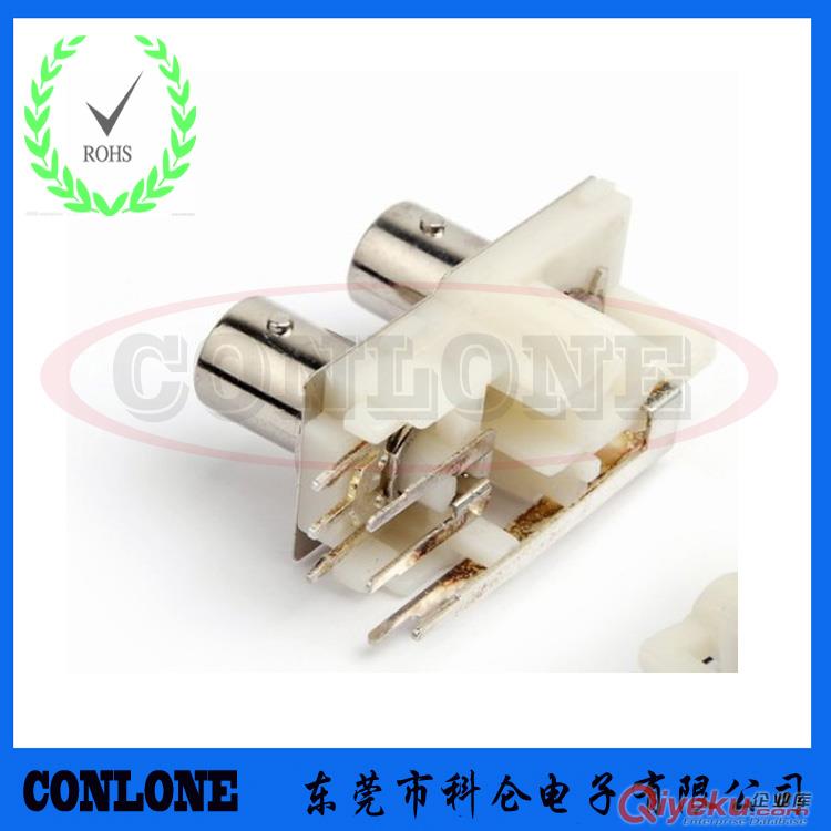 BNC特殊2孔帶開關視頻連接器原始圖片2