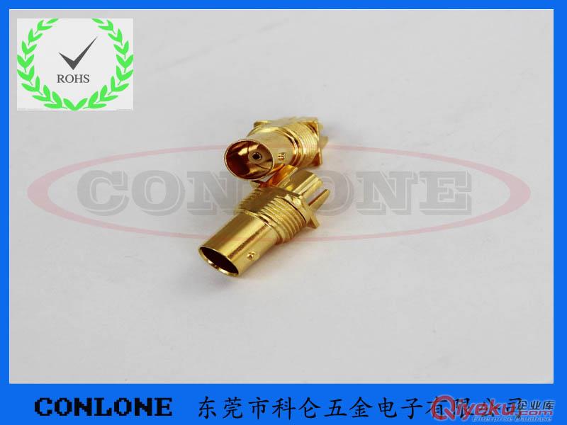 HD-SDI高清BNC焊板式鍍金視頻插座原始圖片2