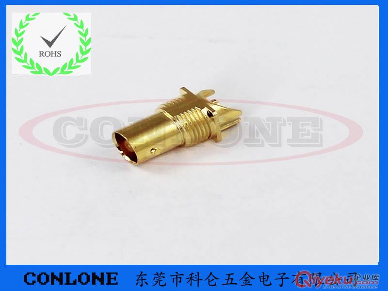 HD-SDI高清BNC鍍金卡板式視頻連接器原始圖片2